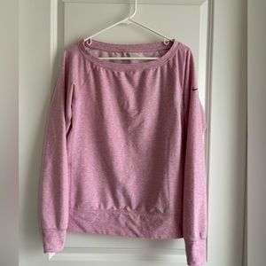 Nike Dri-fit Pink Pullover